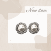 Silver Pearl Stud Earring