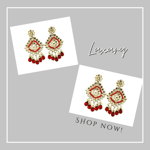 Kundan Chandbali Earring