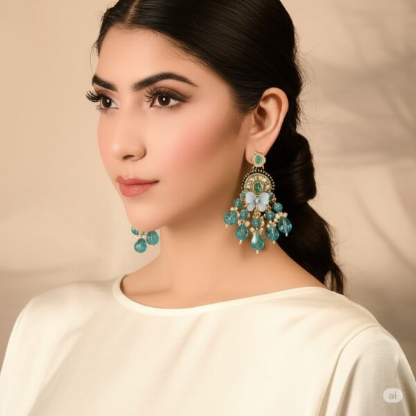 Blue Butterfly Earring